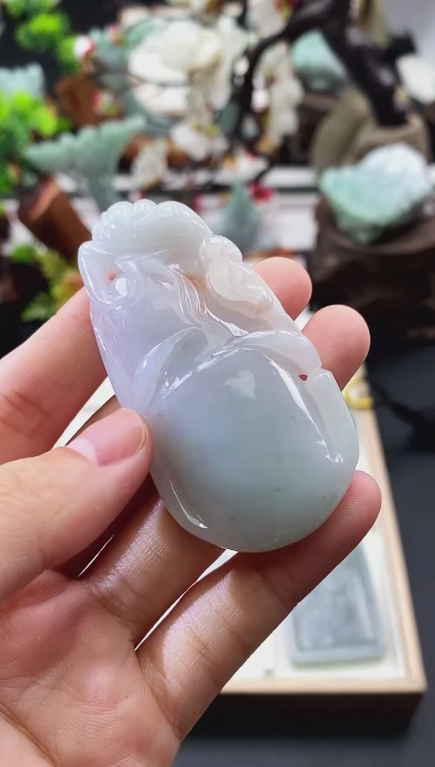 翡翠未镶嵌颈饰天然缅甸A货翡翠