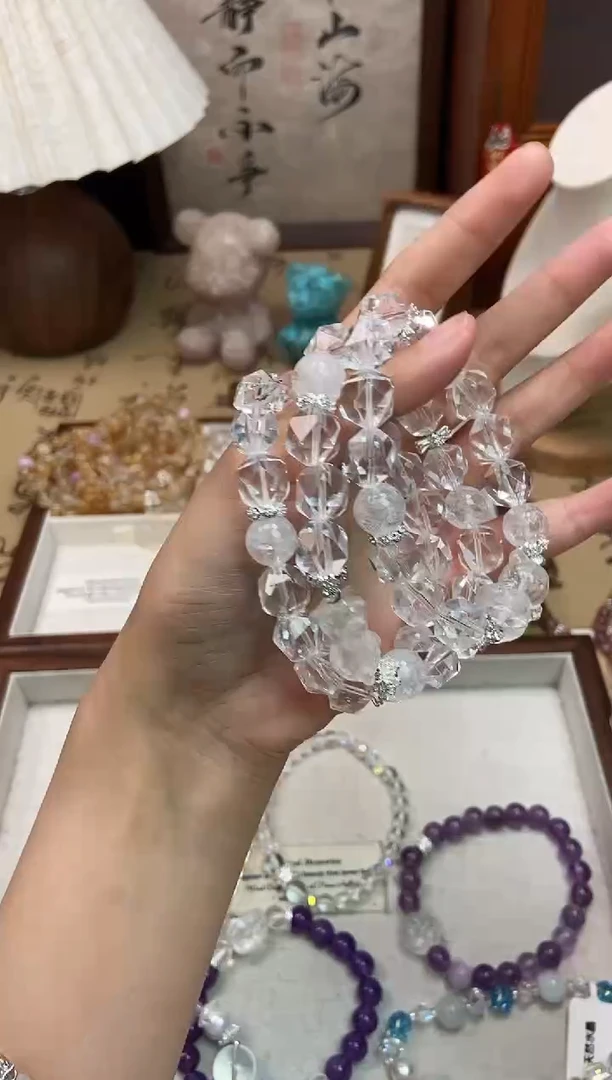 水晶手链未镶嵌138手串