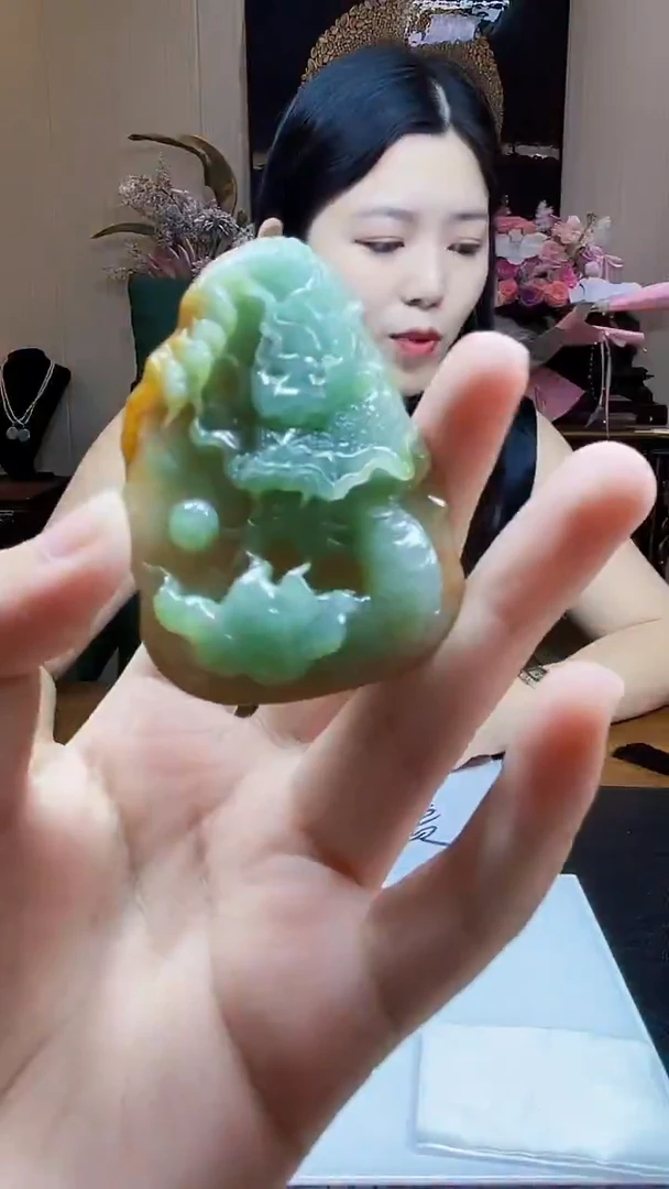 未镶嵌定制翡翠吊坠193
