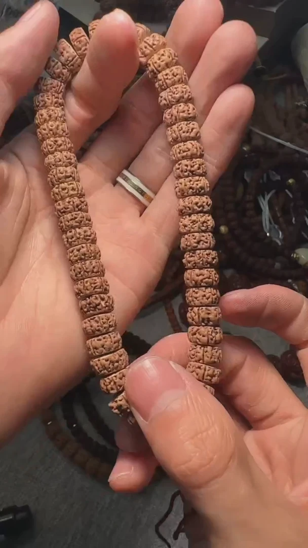 金刚菩提手串超头龙切老树王单圈11mm