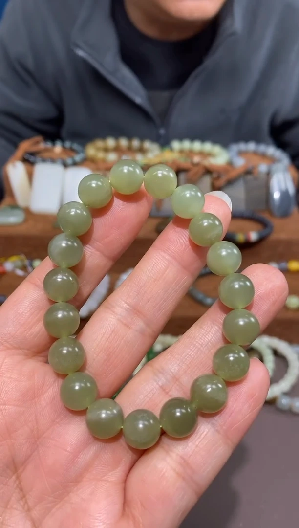 【闪购商品】和田玉手链未镶嵌一百元以内不走基地不配证书