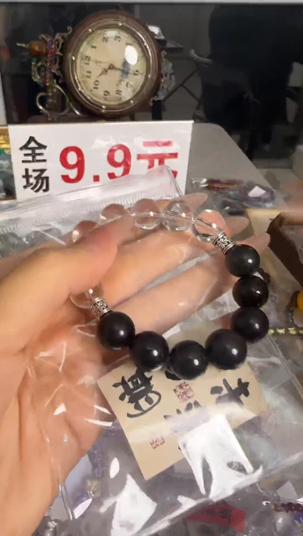 【闪购商品】水晶手链银S925镶嵌水晶 手链 银S925镶嵌