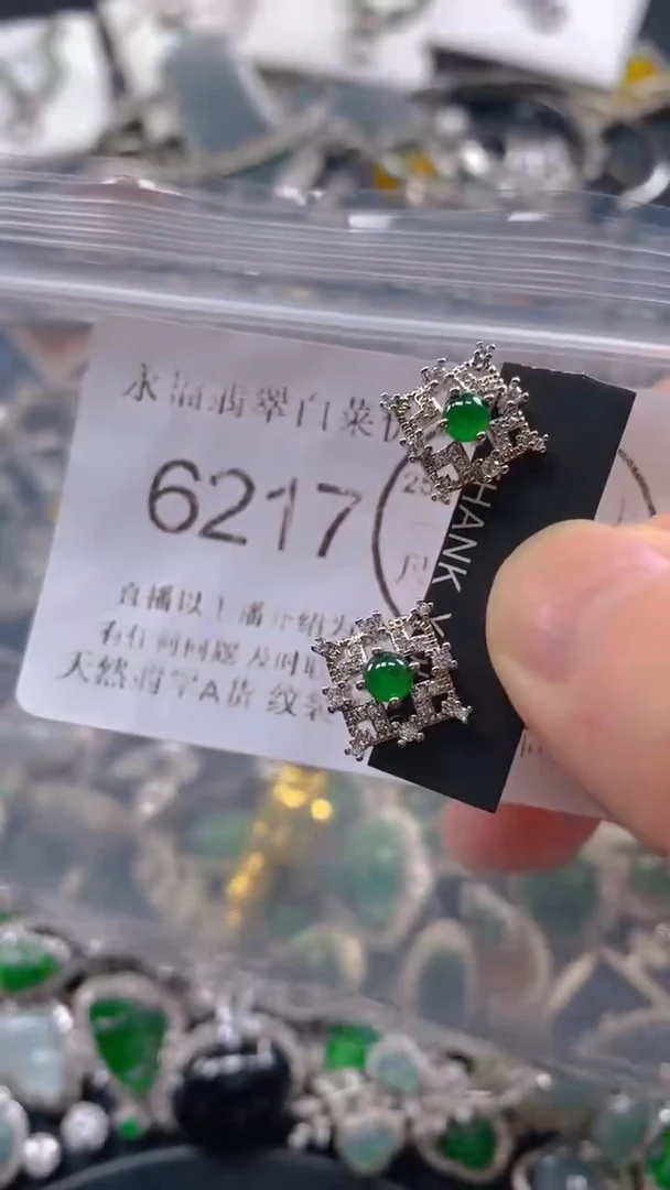 翡翠未镶嵌吊坠(不含链)6217