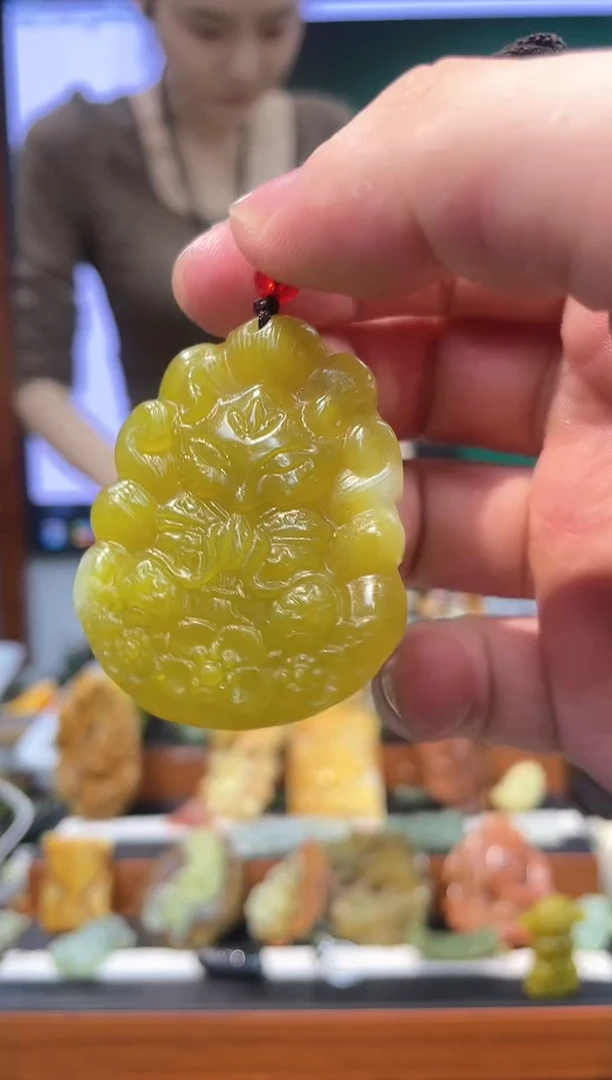 【闪购商品】岫玉吊坠未镶嵌·