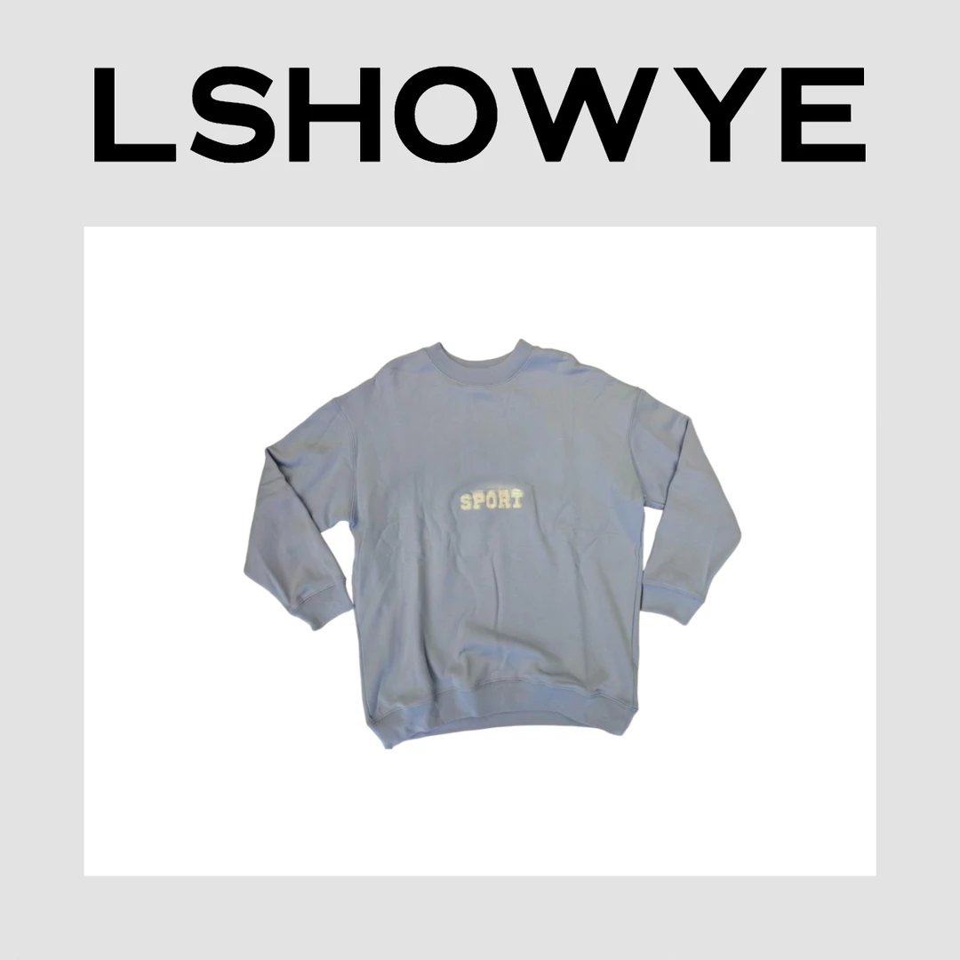 LSHOWYE｜圆领毛圈卫衣z5207