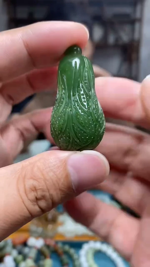 和田玉未镶嵌颈饰109