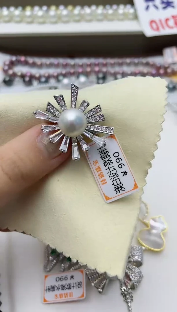 【闪购商品】海水珍珠胸针未镶嵌W66
