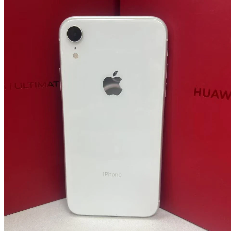 8新 Apple/苹果 iphone XR 国行128g白色xr全网通换过屏