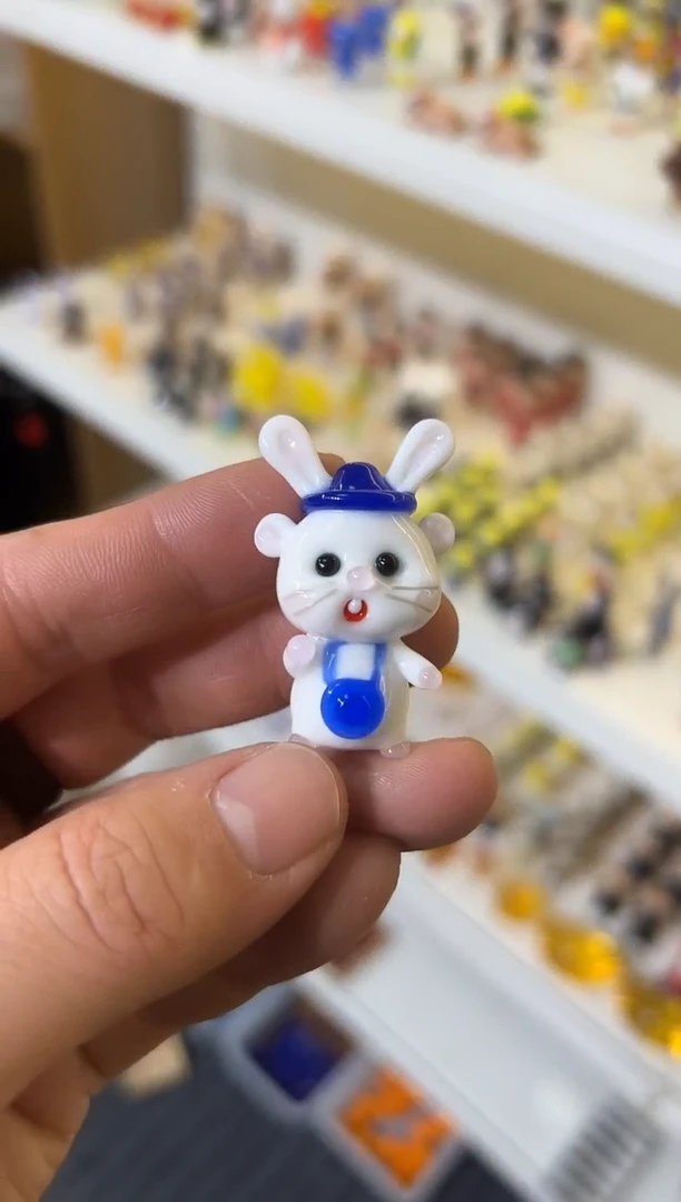 手工艺品琉璃老鼠