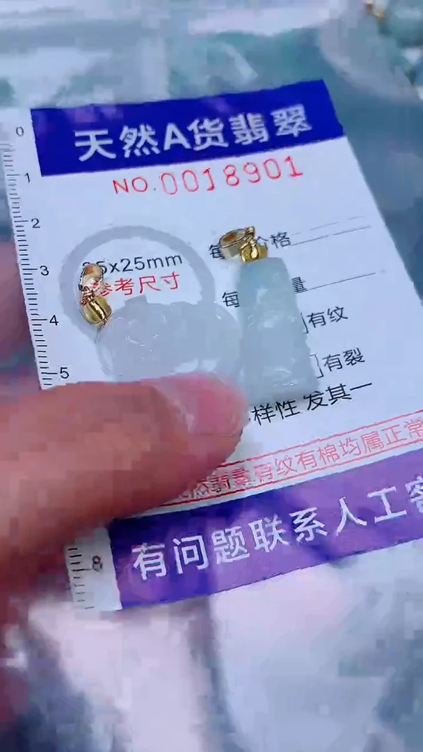 吊坠(不含链)未镶嵌翡翠1