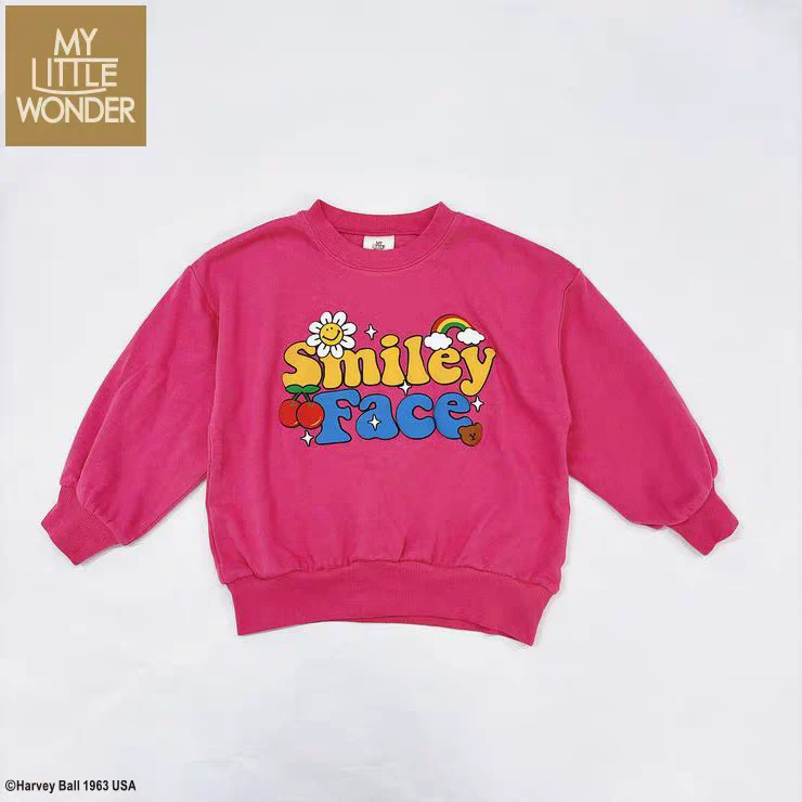 MLW日单外贸儿童线圈卫衣春秋款印花卡通长袖默认微瑕