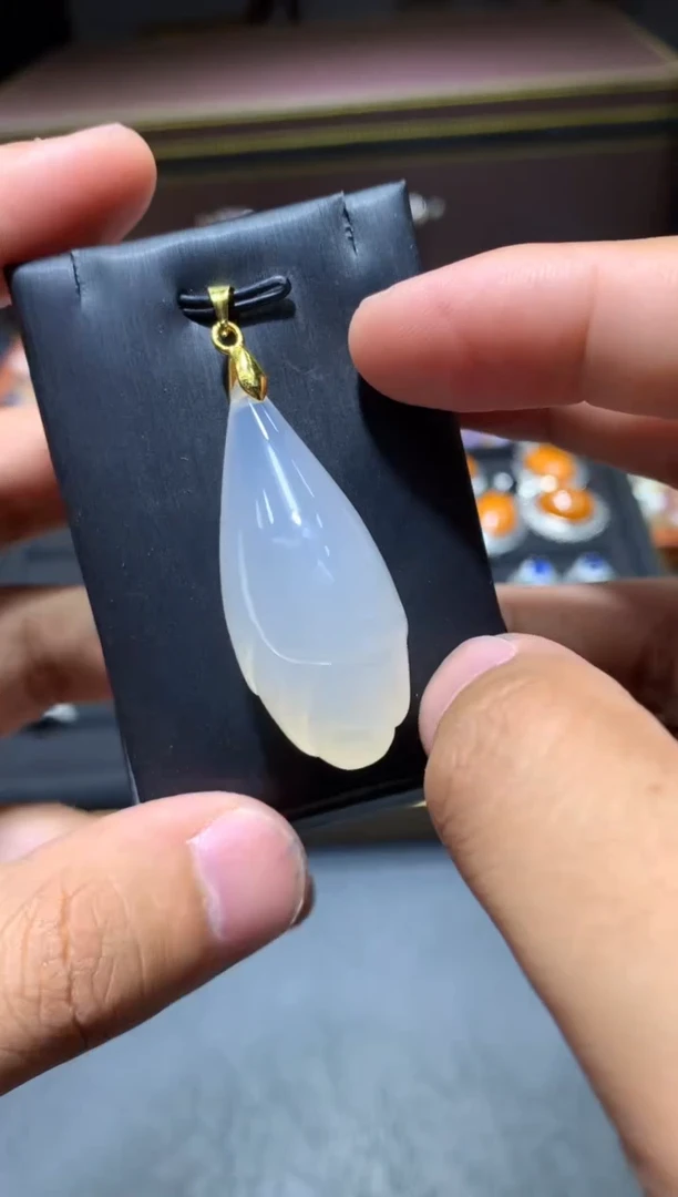 玛瑙/玉髓荔枝冻未镶嵌F29【多样性发其一】