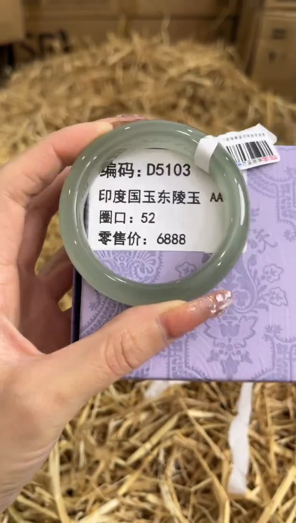未镶嵌手镯石英质玉D5103
