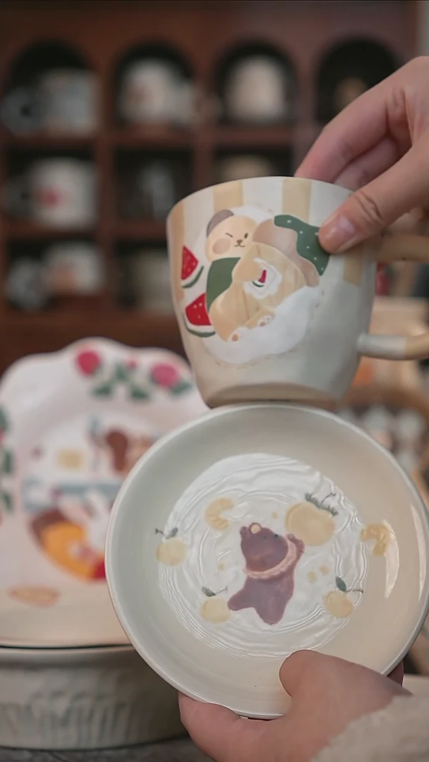 可爱川谷原创陶瓷12.30直播正品一套