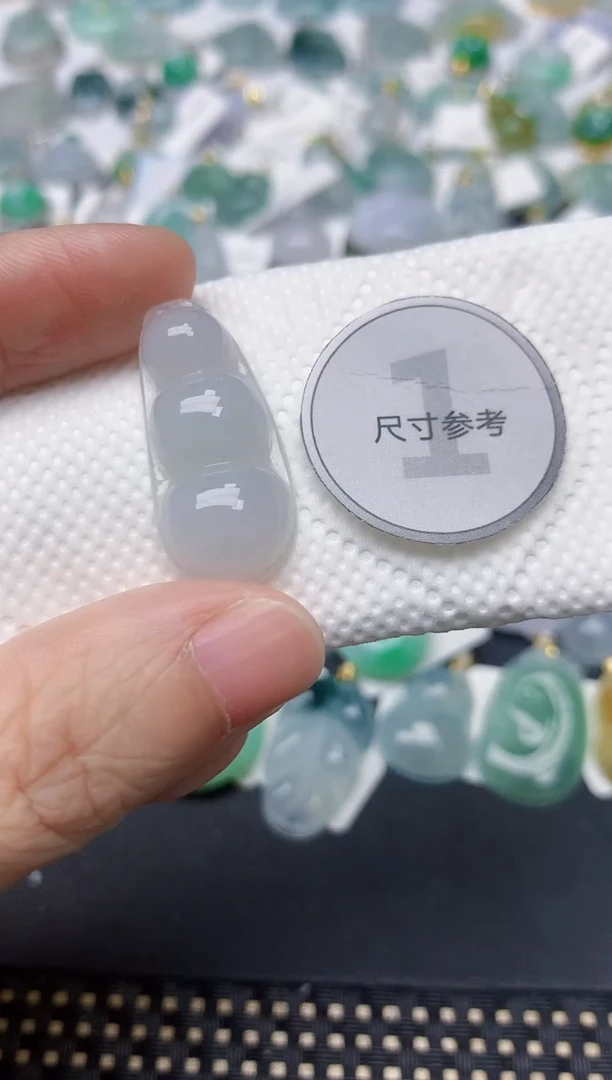 颈饰未镶嵌翡翠天然缅甸A货翡翠
