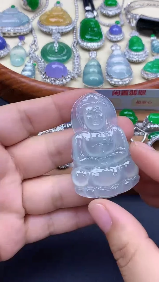 颈饰未镶嵌翡翠282-中国好珍宝