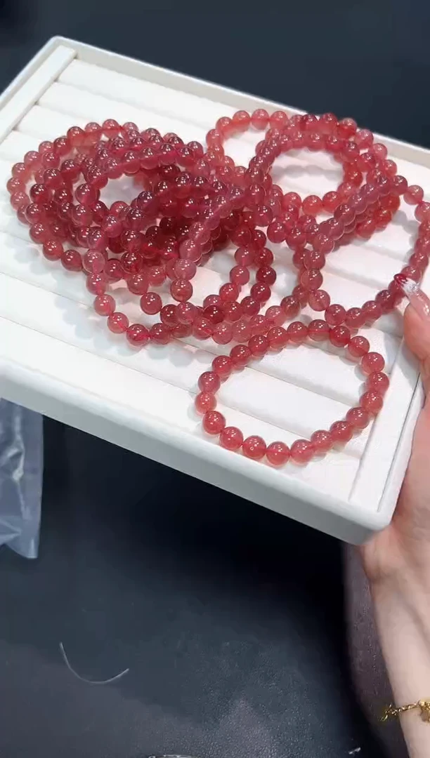 【闪购商品】石英质玉手链未镶嵌95M多样性发其一/1条默认微瑕