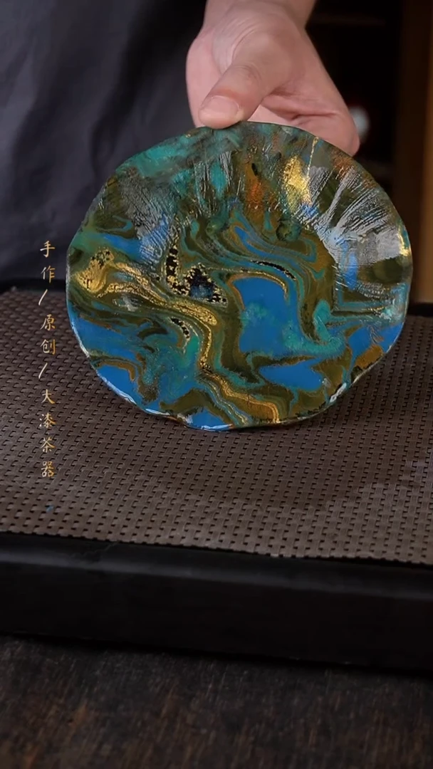 大漆浮力壶承373