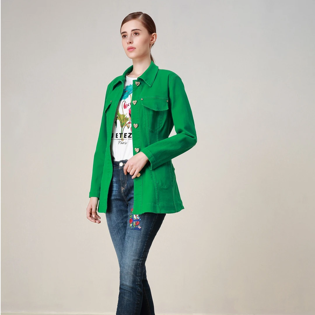 JETEZO纯色外套显瘦高级BC1EB006D1