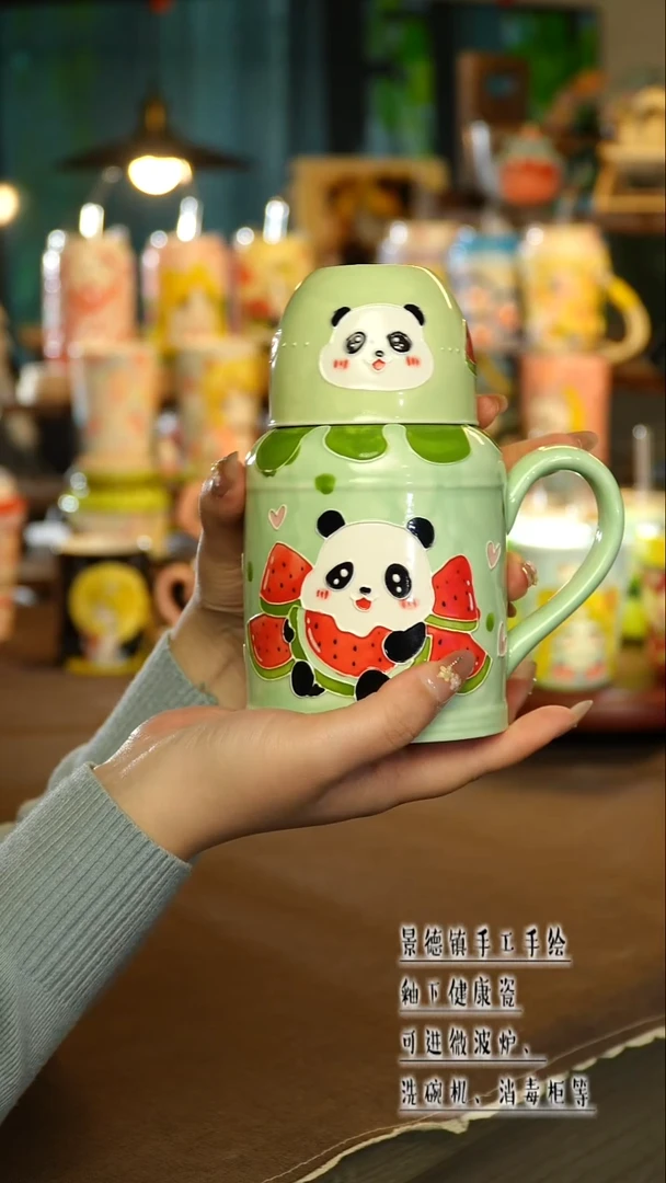 景德镇手绘陶瓷&A823