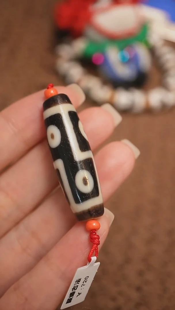 未镶嵌颈饰玛瑙/玉髓蚀花玛瑙珠定制编绳