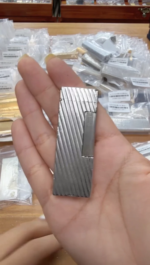 纯铜19 登家银色斜纹油机
