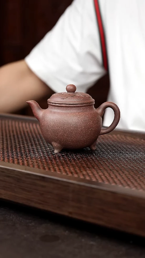 茶壶紫砂岩中泥仿古如意
