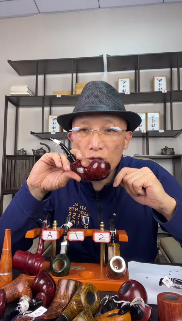 石楠木纯手工意大利石楠木烟斗