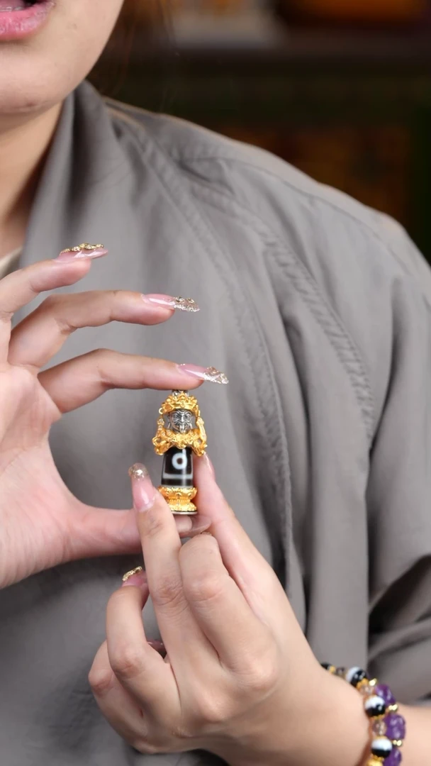 【闪购商品】玛瑙/玉髓颈饰银S925镶嵌聚源二眼吊坠