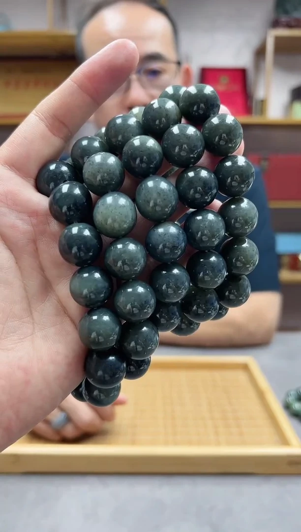 手链未镶嵌和田玉16水墨青花多样性发货·拍一发一