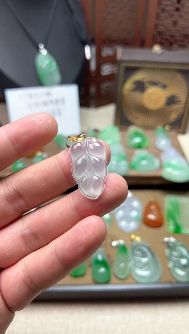 颈饰未镶嵌翡翠所见即所得,一图一物