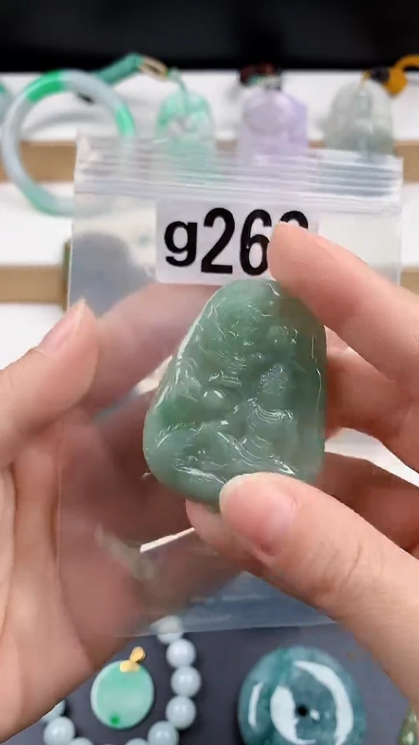 颈饰未镶嵌翡翠天然翡翠吊坠挂件