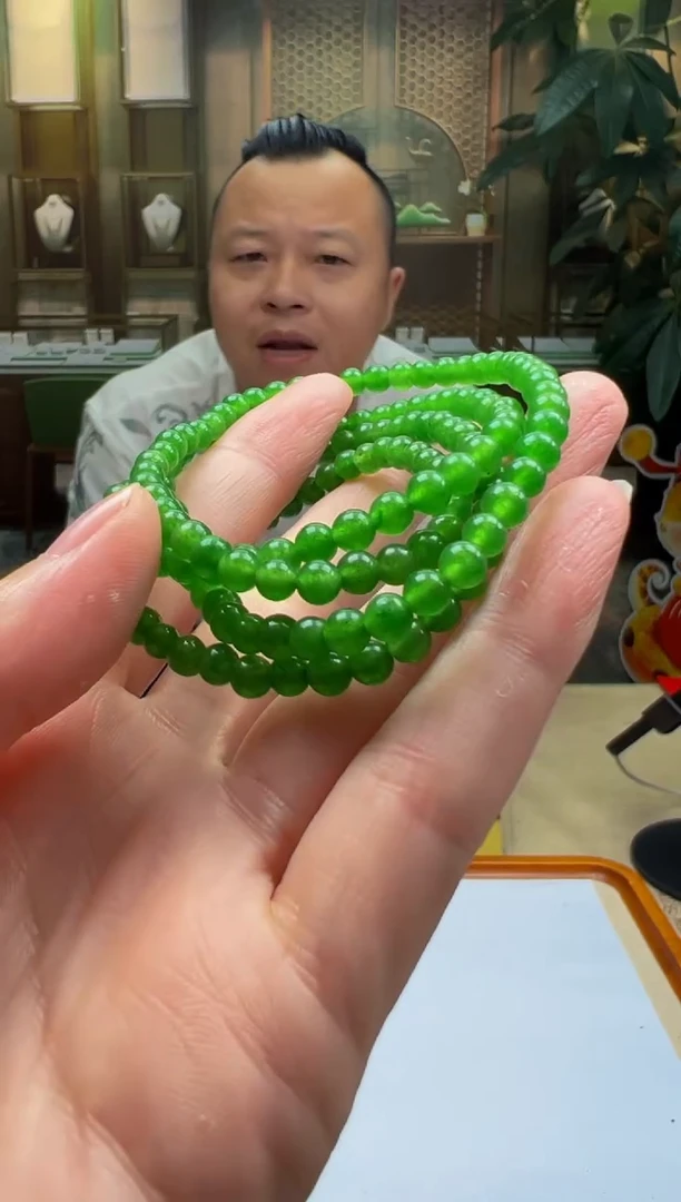 翡翠未镶嵌颈饰YY2025-6-14-28