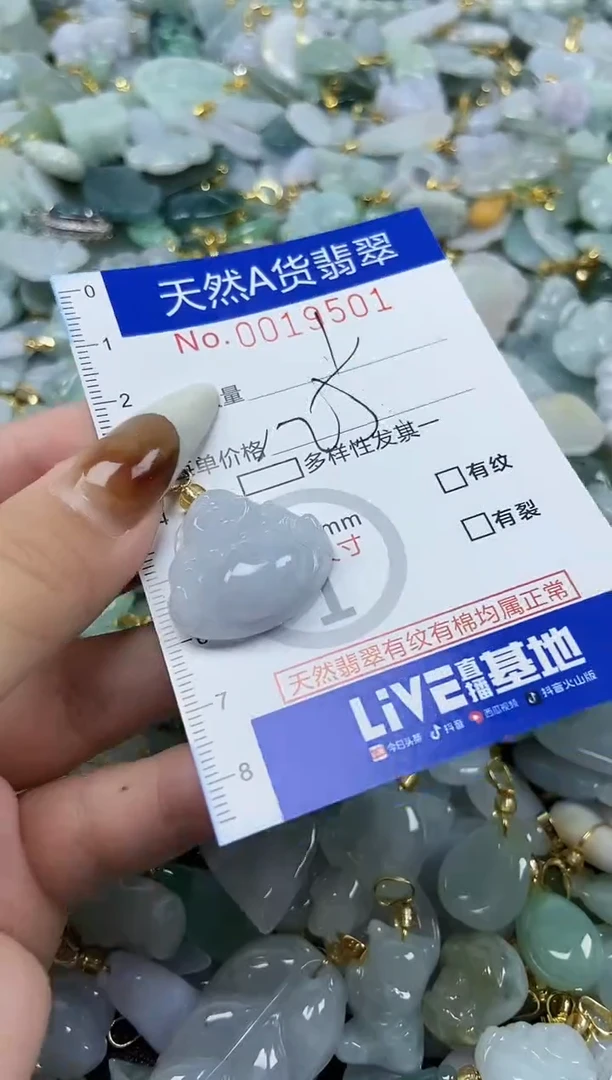 【闪购商品】翡翠颈饰未镶嵌天然A货翡翠