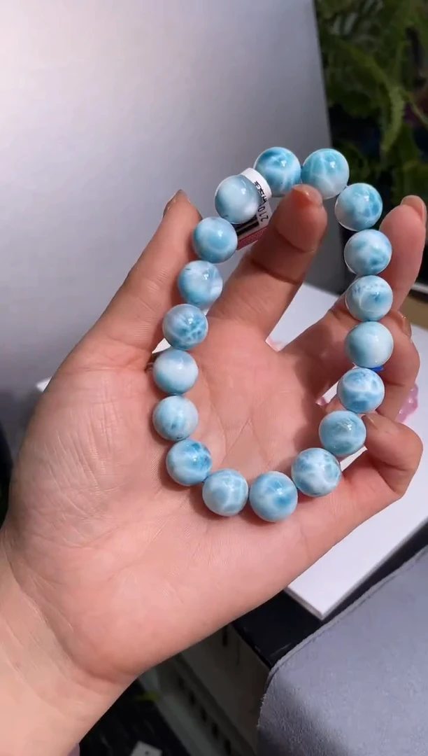 未镶嵌针钠钙石（海纹石）手链12/445多样性发一件