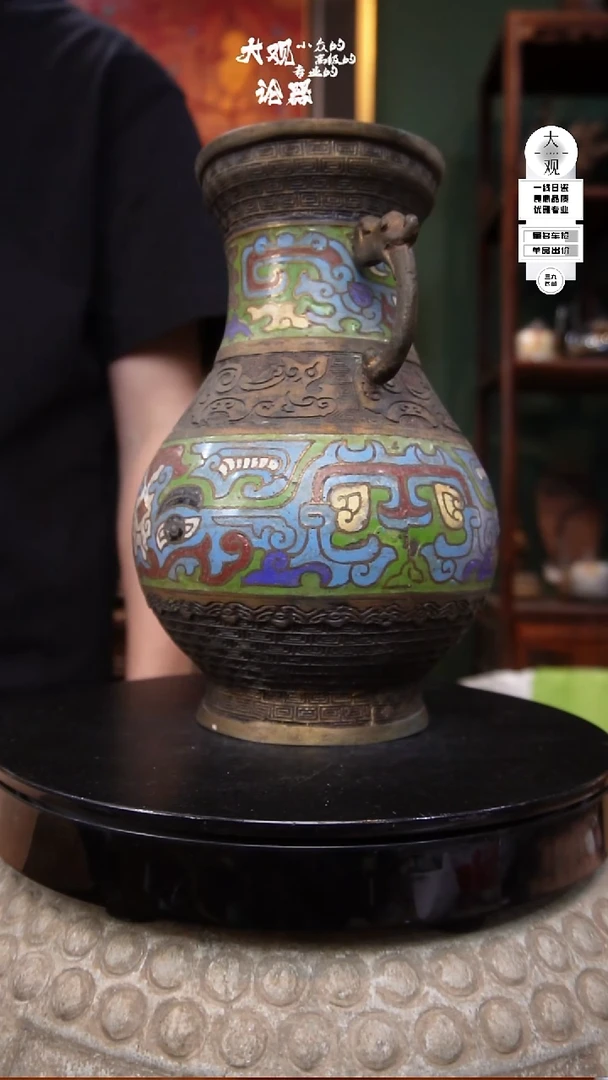 瓷片大观论器花瓶