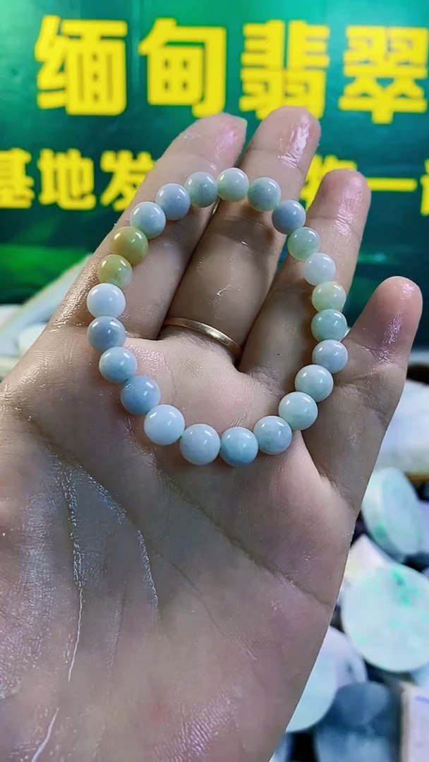 裸石翡翠纯天然翡翠A货9