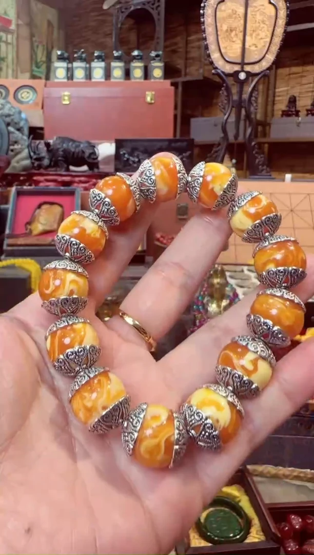 【闪购商品】蜜蜡手串未镶嵌