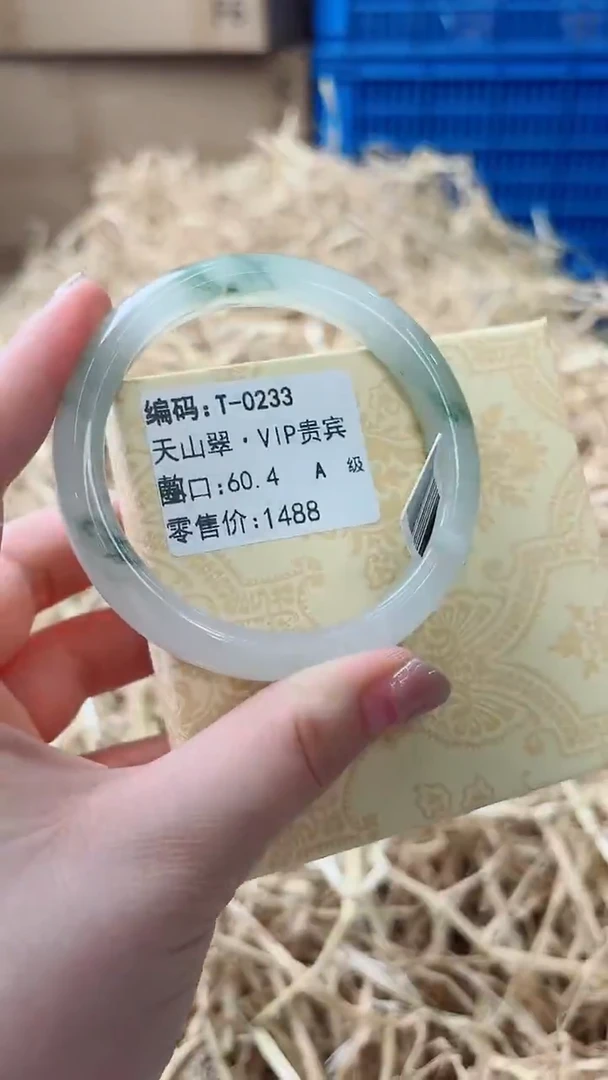 未镶嵌手镯石英质玉T-0233