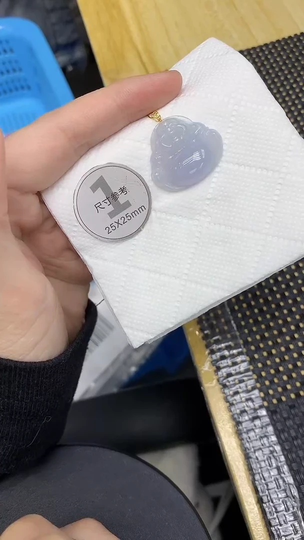 颈饰18K金镶嵌翡翠11111111