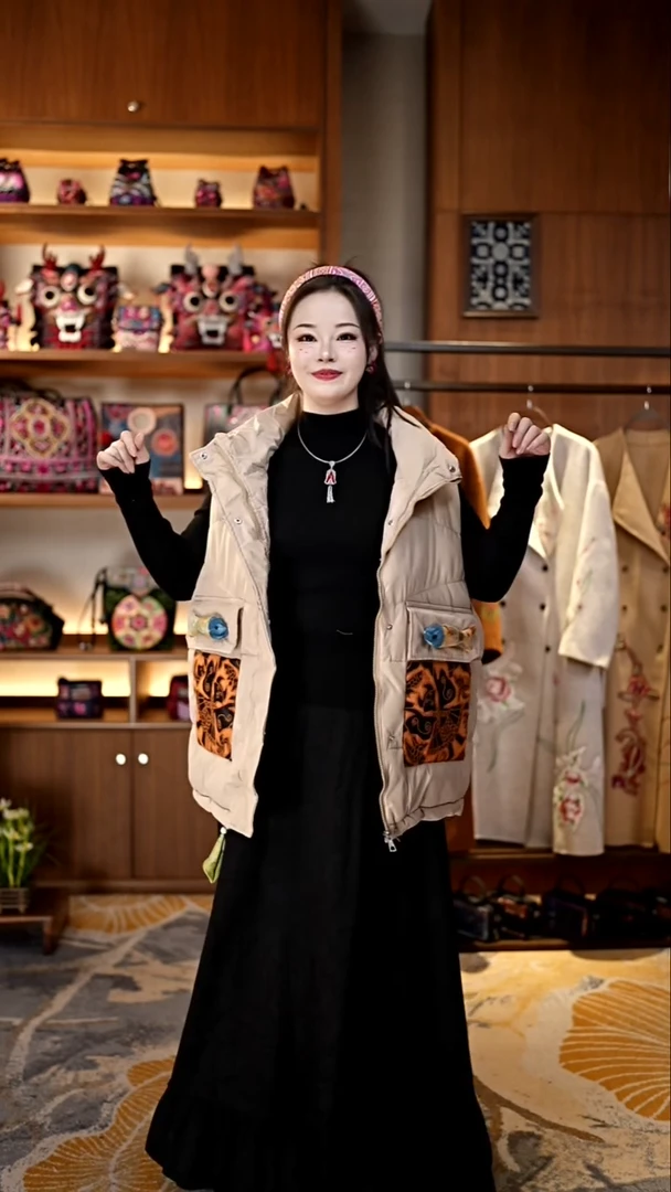 刺绣笨***5私人定制苗族手工衣服A9332