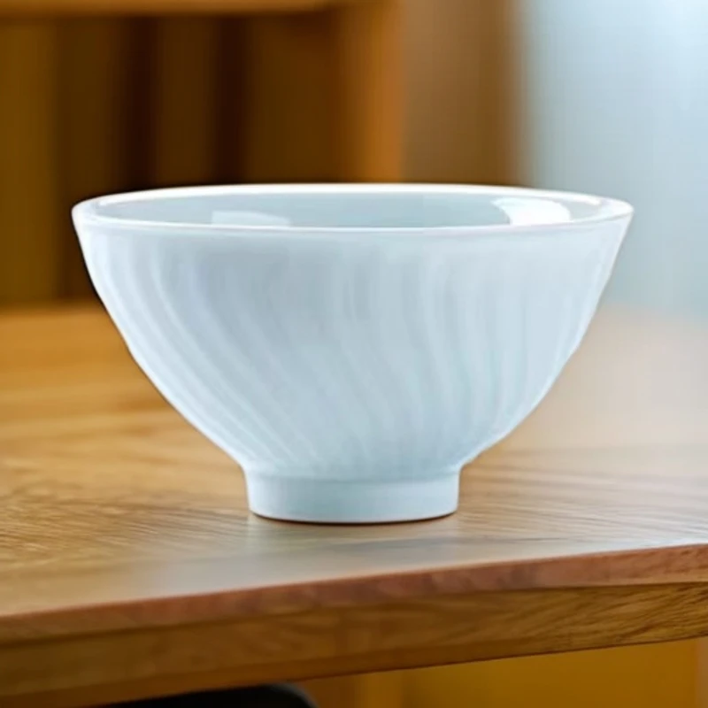 新品6只体验【4.8英寸米饭碗】景德镇制青瓷餐具盘碟家用釉下健康碗