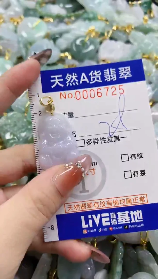 颈饰未镶嵌翡翠天然A货翡翠