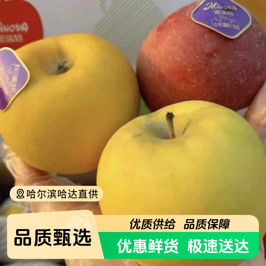 《福利款无售后》苹果 新疆三色苹果 净4斤包邮新疆维吾尔自治区
