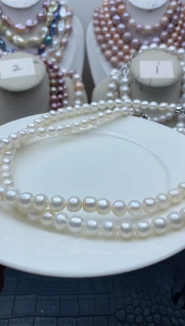 【闪购商品】淡水珍珠颈饰未镶嵌0111