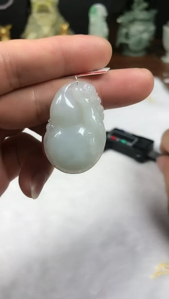 未镶嵌挂件翡翠葫芦