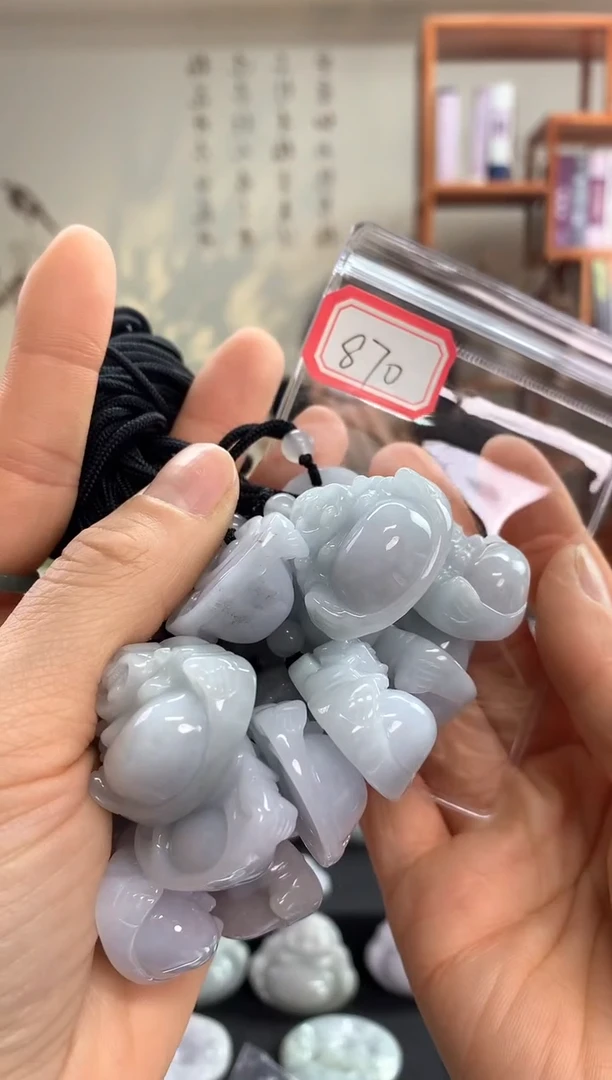 【闪购商品】翡翠颈饰未镶嵌佛公870 多样性发一件