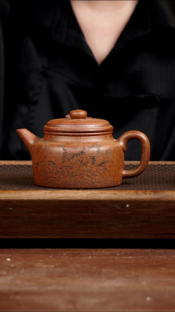 茶壶紫砂龙骨金砂德钟300CC