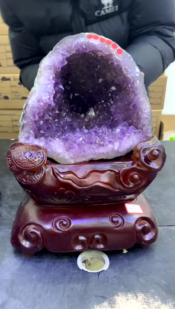 【闪购商品】水晶摆件未镶嵌天然高品质紫晶202