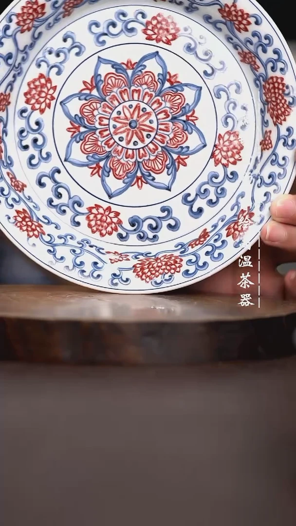 现代瓷全手绘茶具